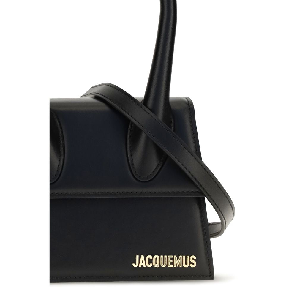 Jacquemus Black Calf Leather Bos Taurus Handbag | Regal Royce