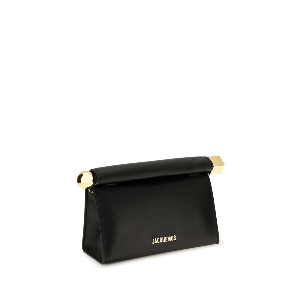 Jacquemus Black Lamb Ovis Aries Aries Clutch Bag | Regal Royce