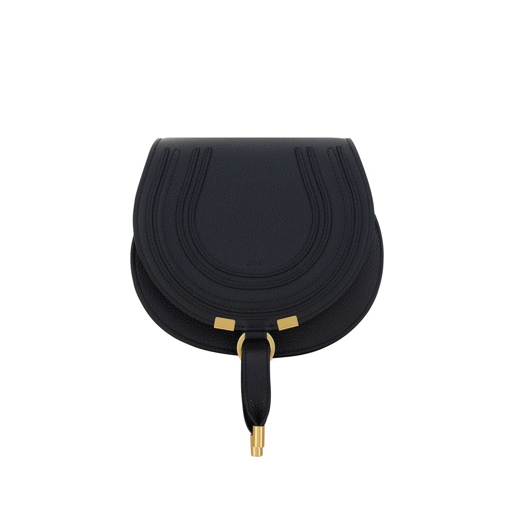 Chloé Black Calf Leather Bos Taurus Shoulder Bag | Regal Royce