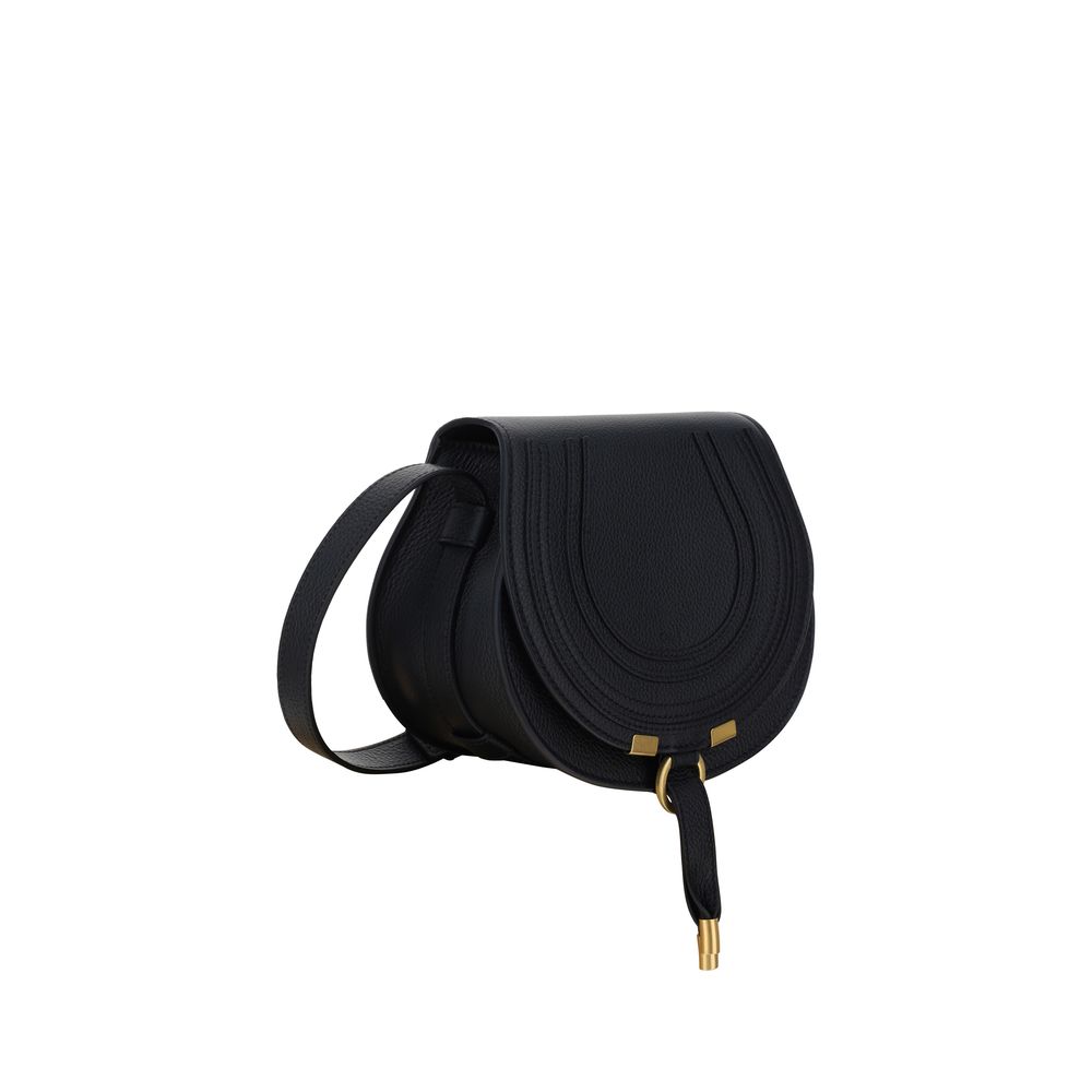 Chloé Black Calf Leather Bos Taurus Shoulder Bag | Regal Royce
