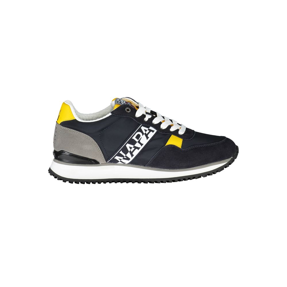 Napapijri Blue Polyester Men's Sneaker | Regal Royce
