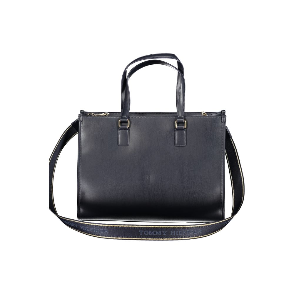 Tommy Hilfiger Blue Polyurethane Women's Bag | Regal Royce