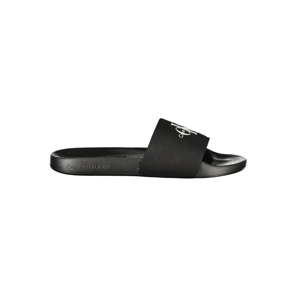 Calvin Klein Black Polyester Men's Slipper | Regal Royce