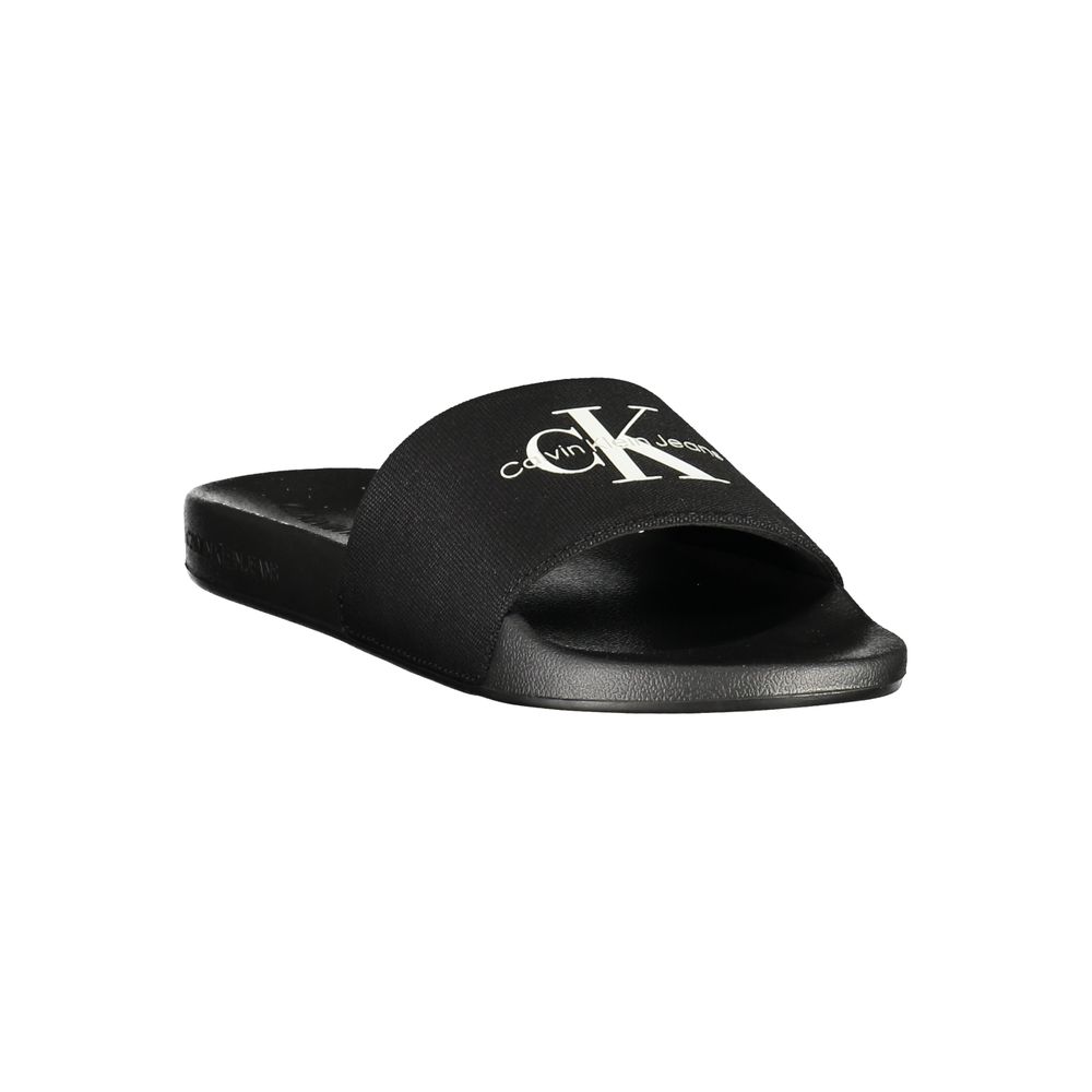 Calvin Klein Black Polyester Men's Slipper | Regal Royce