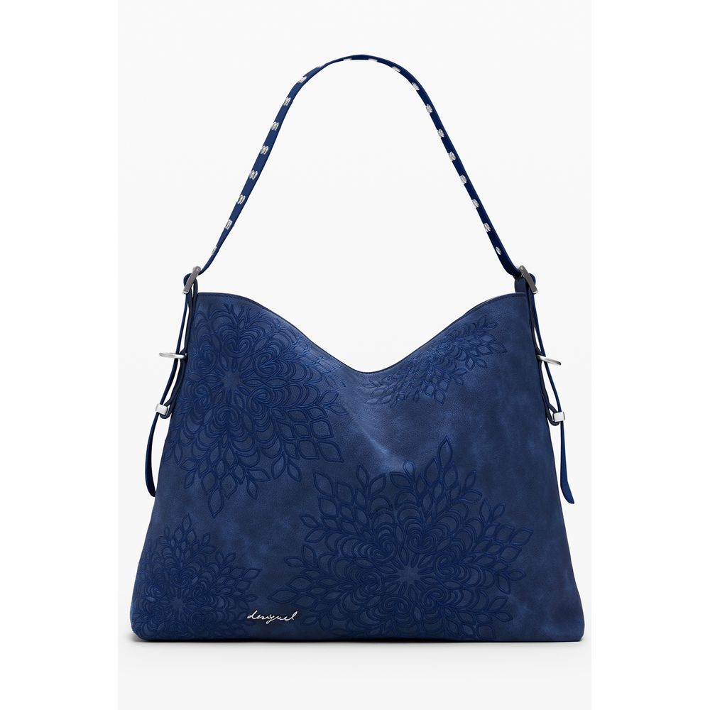 Desigual Blue Polyurethane Women's Shoulder Bag | Regal Royce