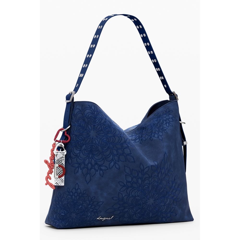 Desigual Blue Polyurethane Women's Shoulder Bag | Regal Royce