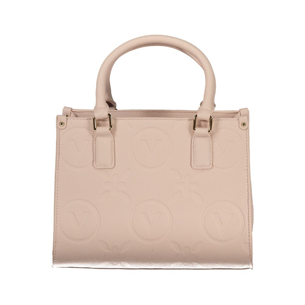 Mario Valentino Pink Polyurethane Women's Bag with Handles | Regal Royce