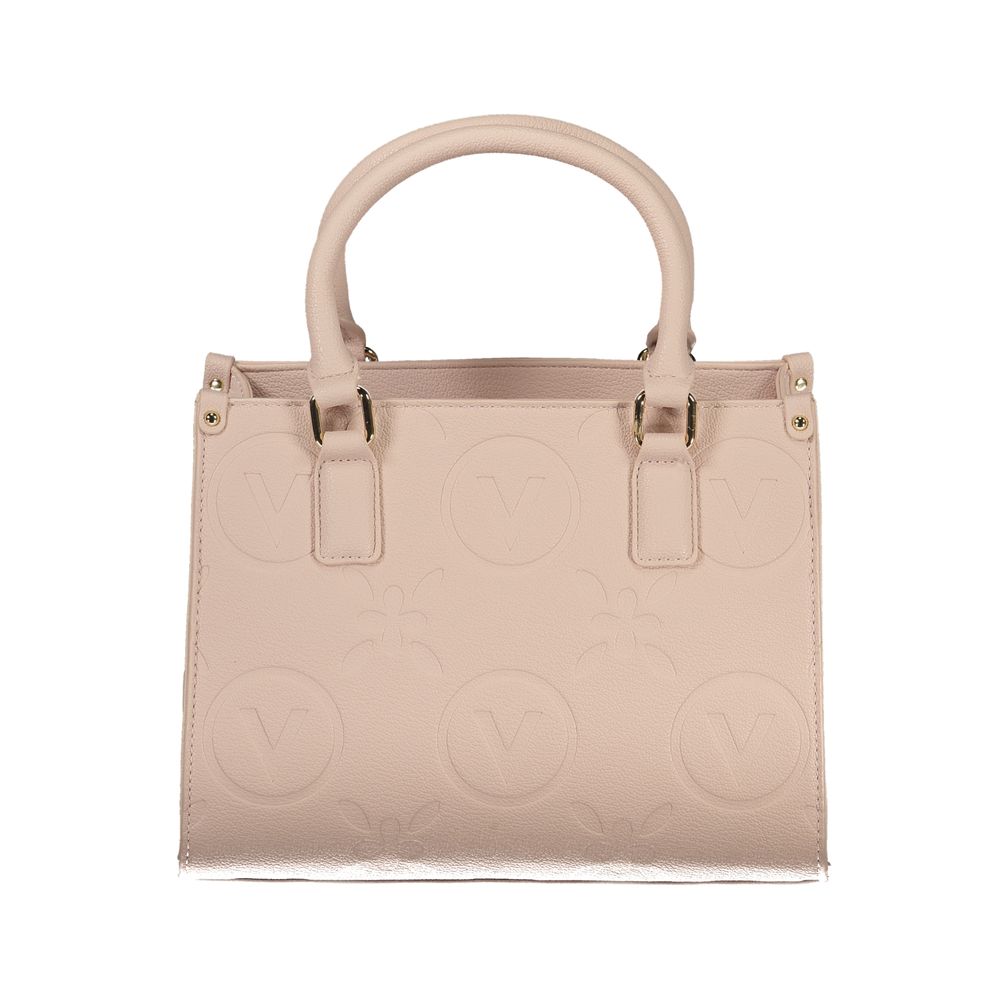 Mario Valentino Pink Polyurethane Women's Bag with Handles | Regal Royce
