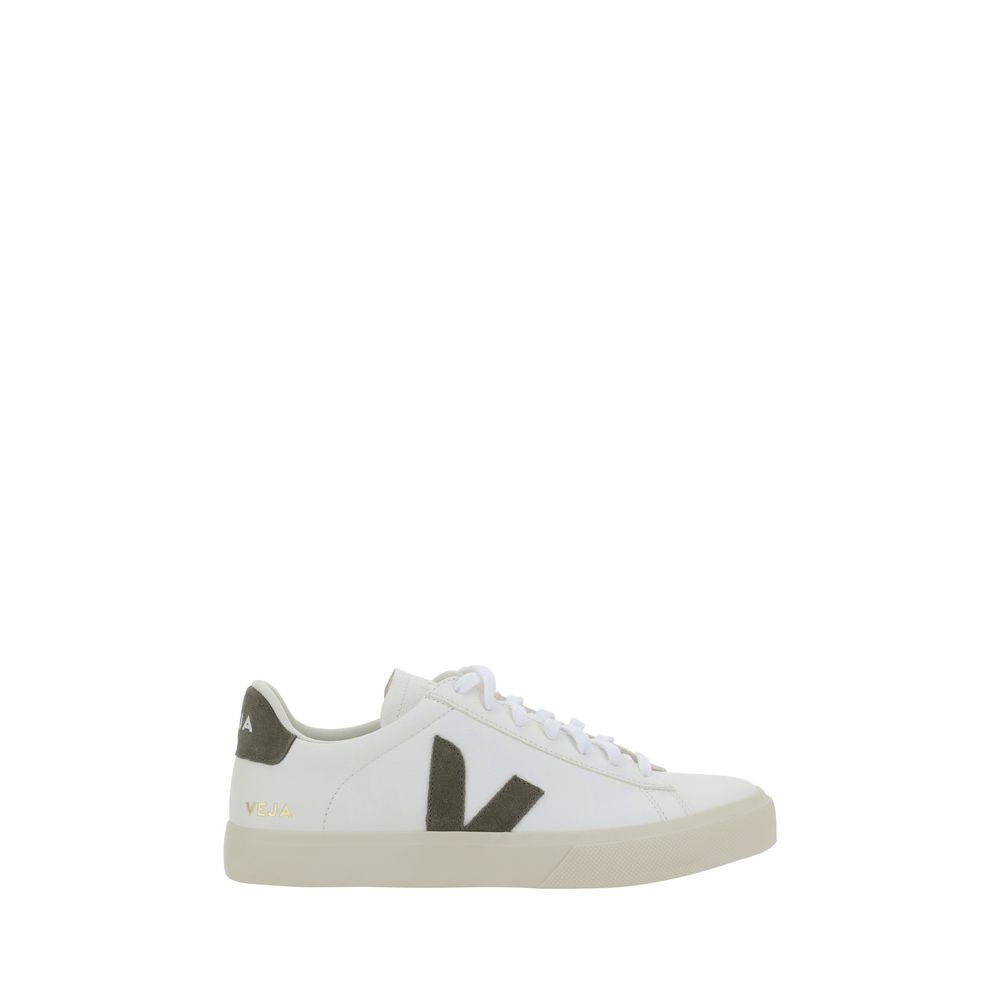 Veja White Calf Leather Bos Taurus Low Top Sneakers | Regal Royce