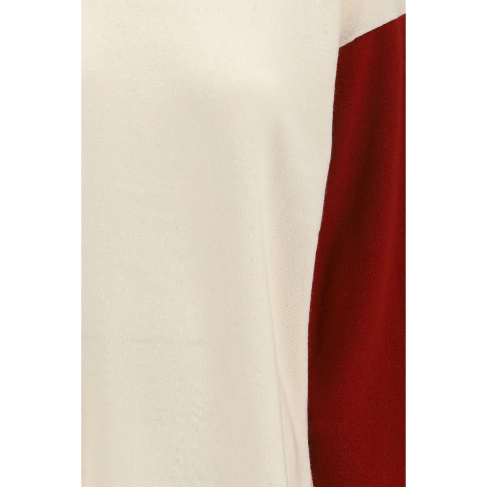 Guest in Residence White Cashmere Sweatshirt | Regal Royce
