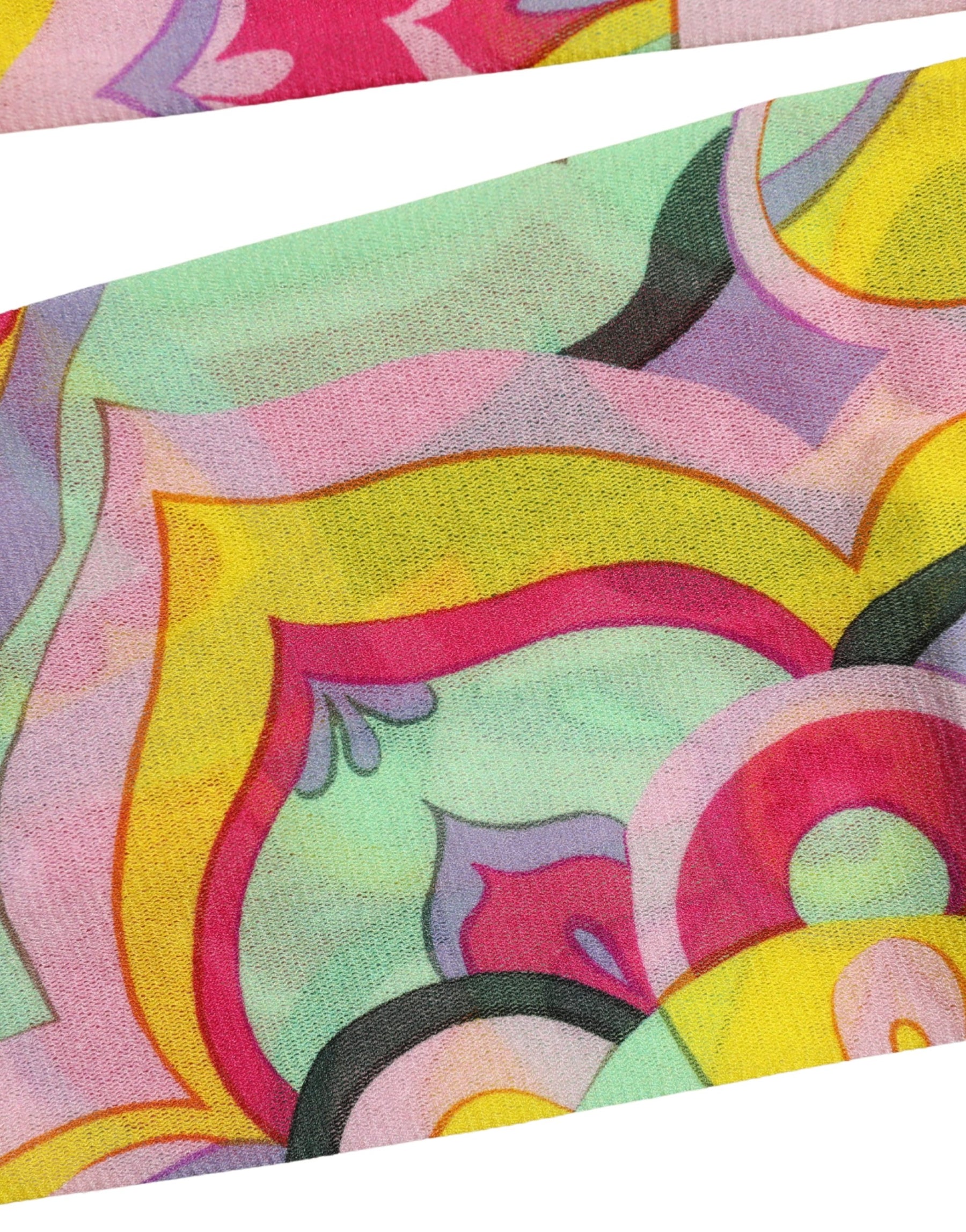 Dolce & Gabbana Multicolor Floral Print Tights Stockings Socks | Regal Royce