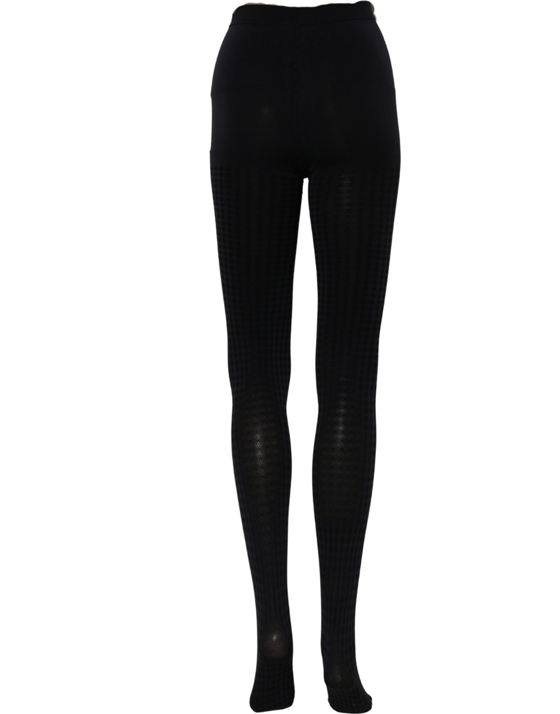Dolce & Gabbana Black Nylon Tights Stocking Pantyhose Socks | Regal Royce