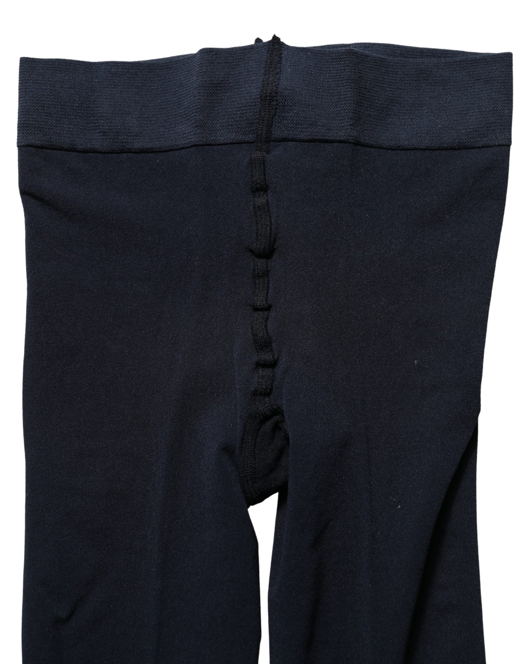 Dolce & Gabbana Dark Blue Nylon Sheer Tights Stockings Socks | Regal Royce