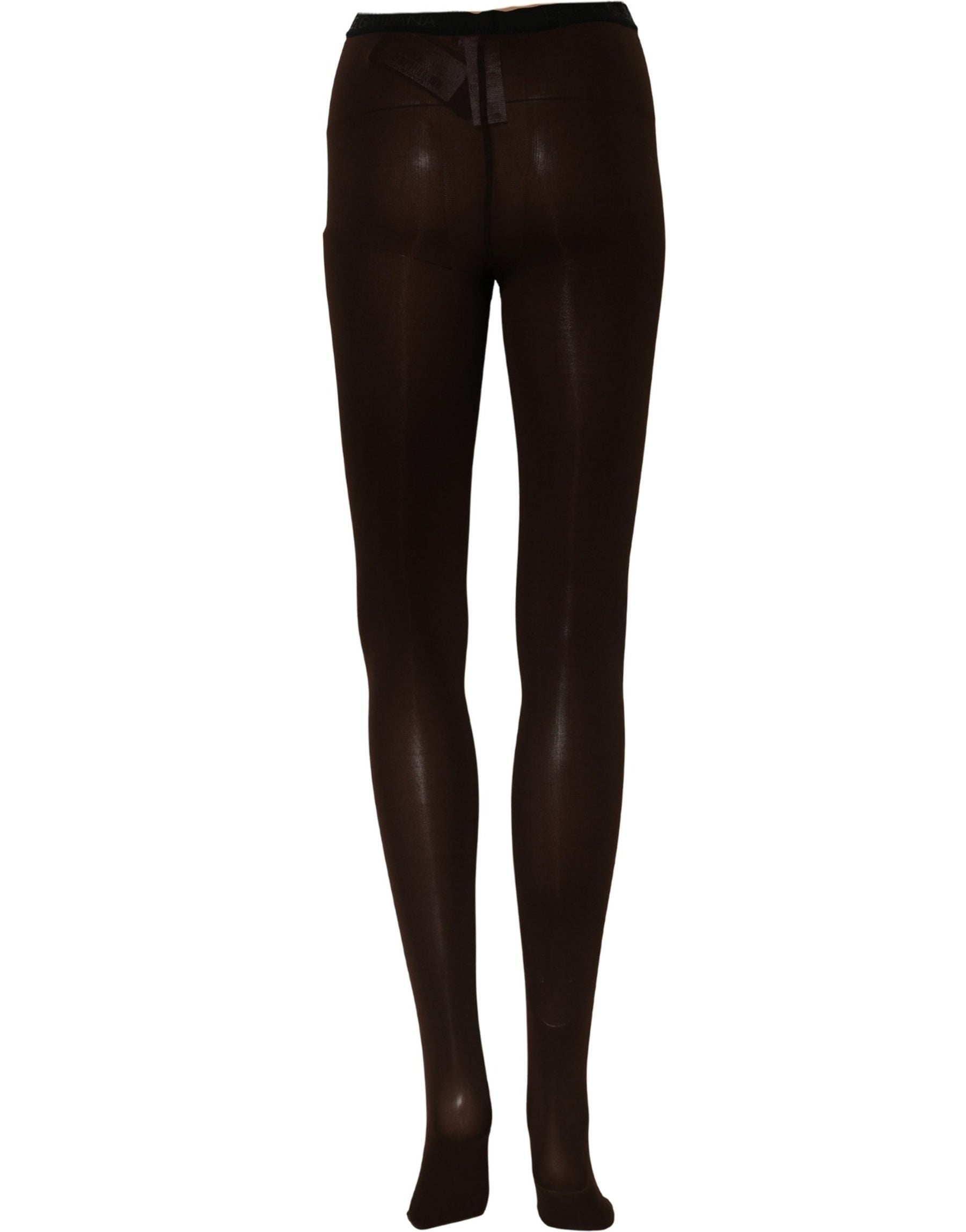 Dolce & Gabbana Brown Nylon Tights Stockings Pantyhose Socks | Regal Royce