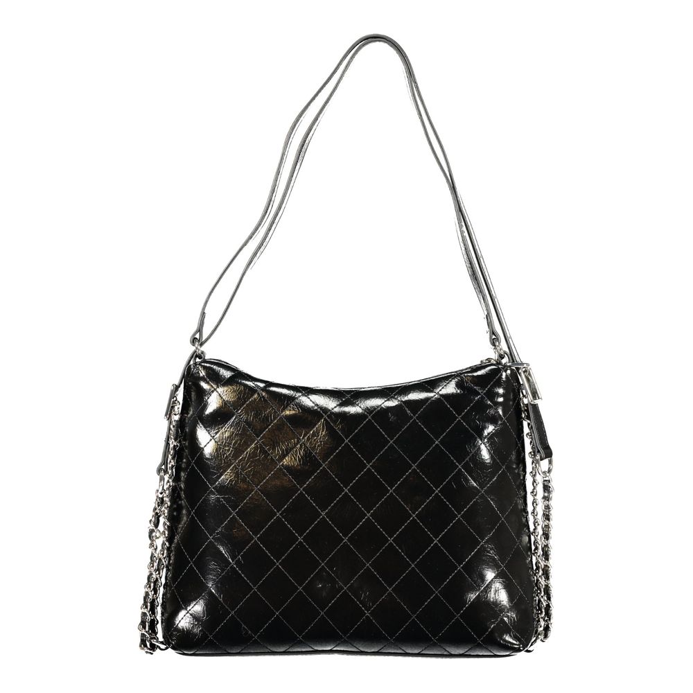 Mario Valentino Nero Polyurethane Women's Bag | Regal Royce