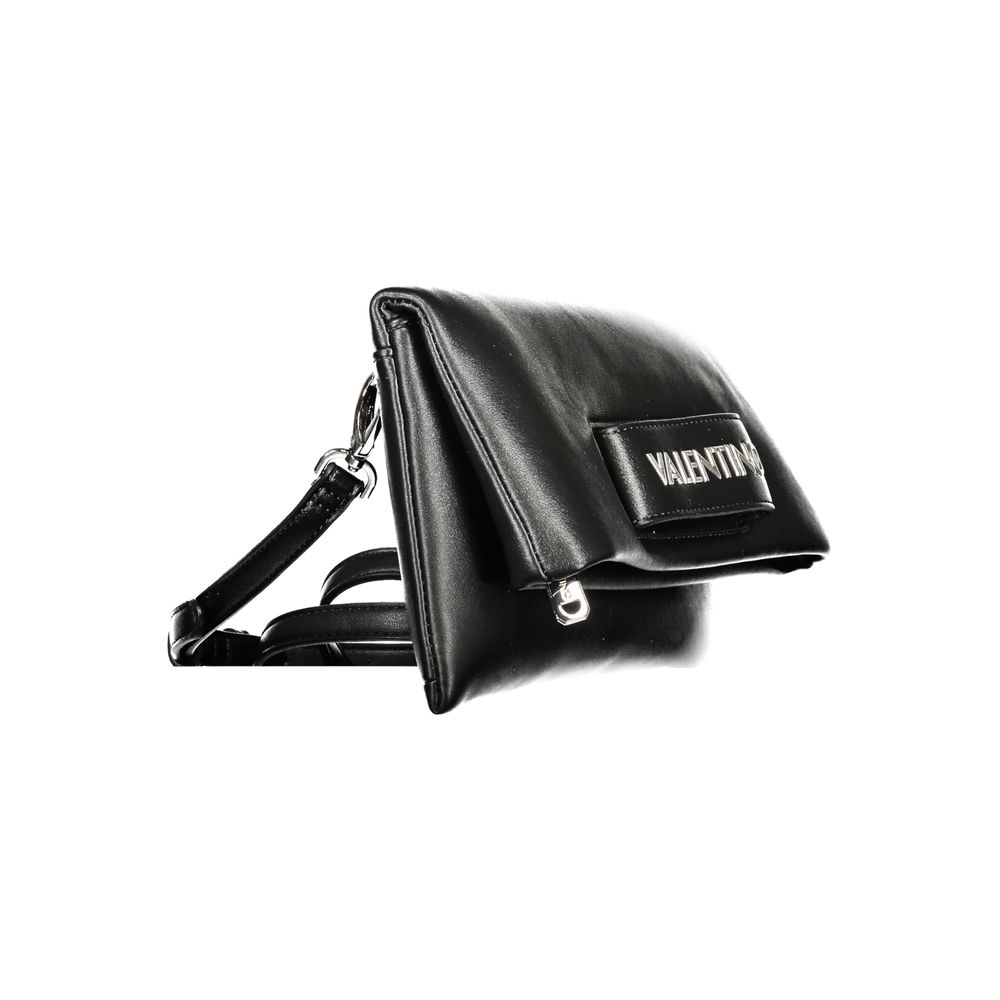 Mario Valentino Nero Polyurethane Womens Handbag | Regal Royce