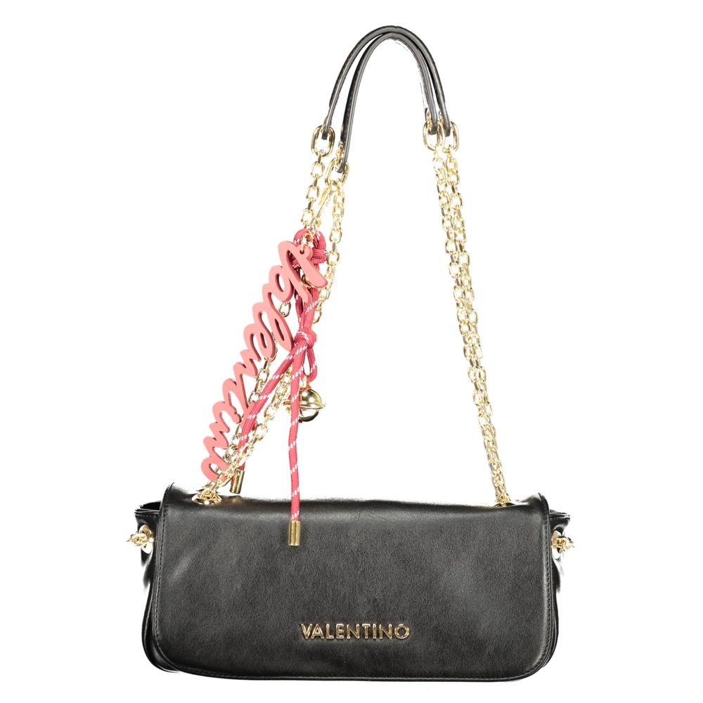 Mario Valentino Nero Polyurethane Donna Bag | Regal Royce