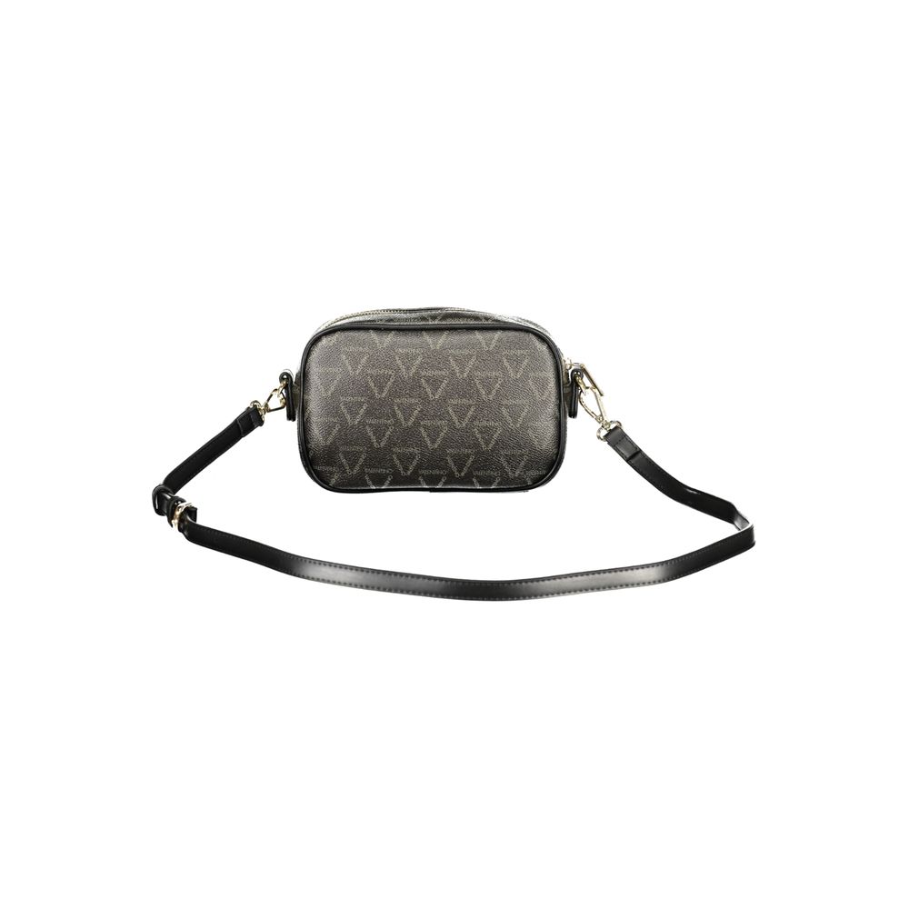 Mario Valentino Black Polyurethane Women's Bag | Regal Royce