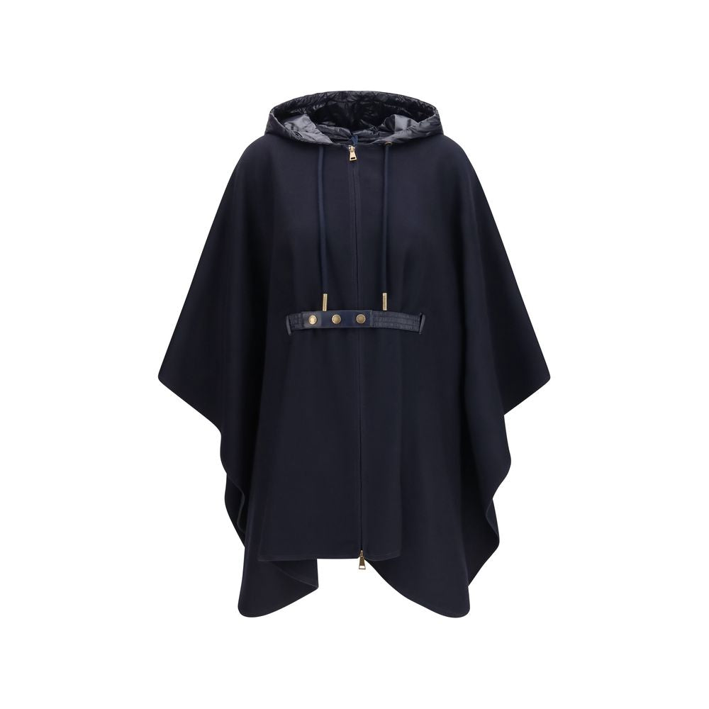 Moncler Blue Wool Oves Aries Scarf | Regal Royce