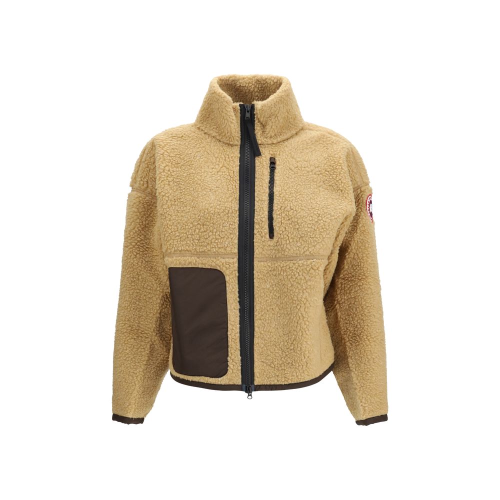 Canada Goose Brown Wool Oves Aries Sweatshirt | Regal Royce