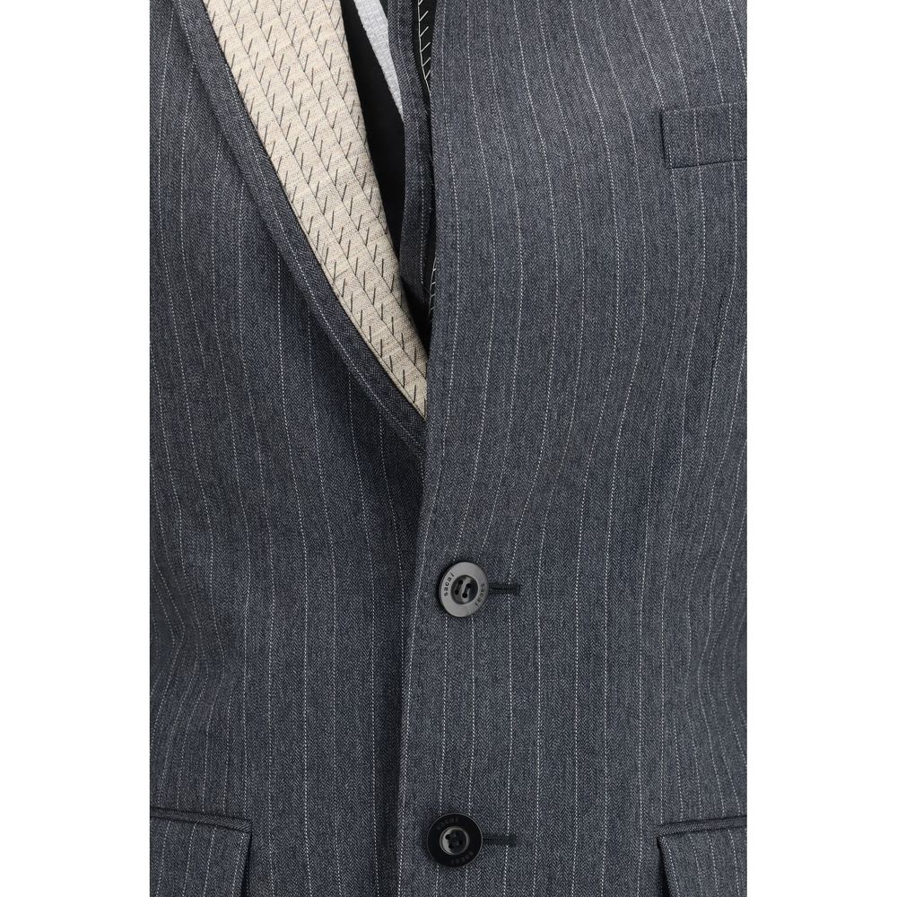 Sacai Gray Wool Oves Aries Jacket | Regal Royce