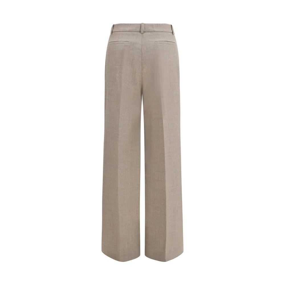 P.A.R.O.S.H. Gray Wool Oves Aries Pants | Regal Royce