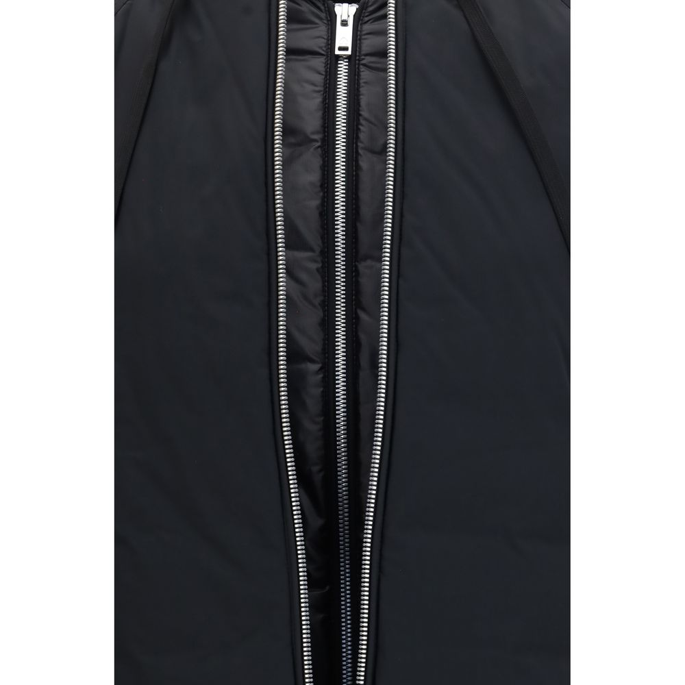 Moose Knuckles Black Nylon Bomber | Regal Royce