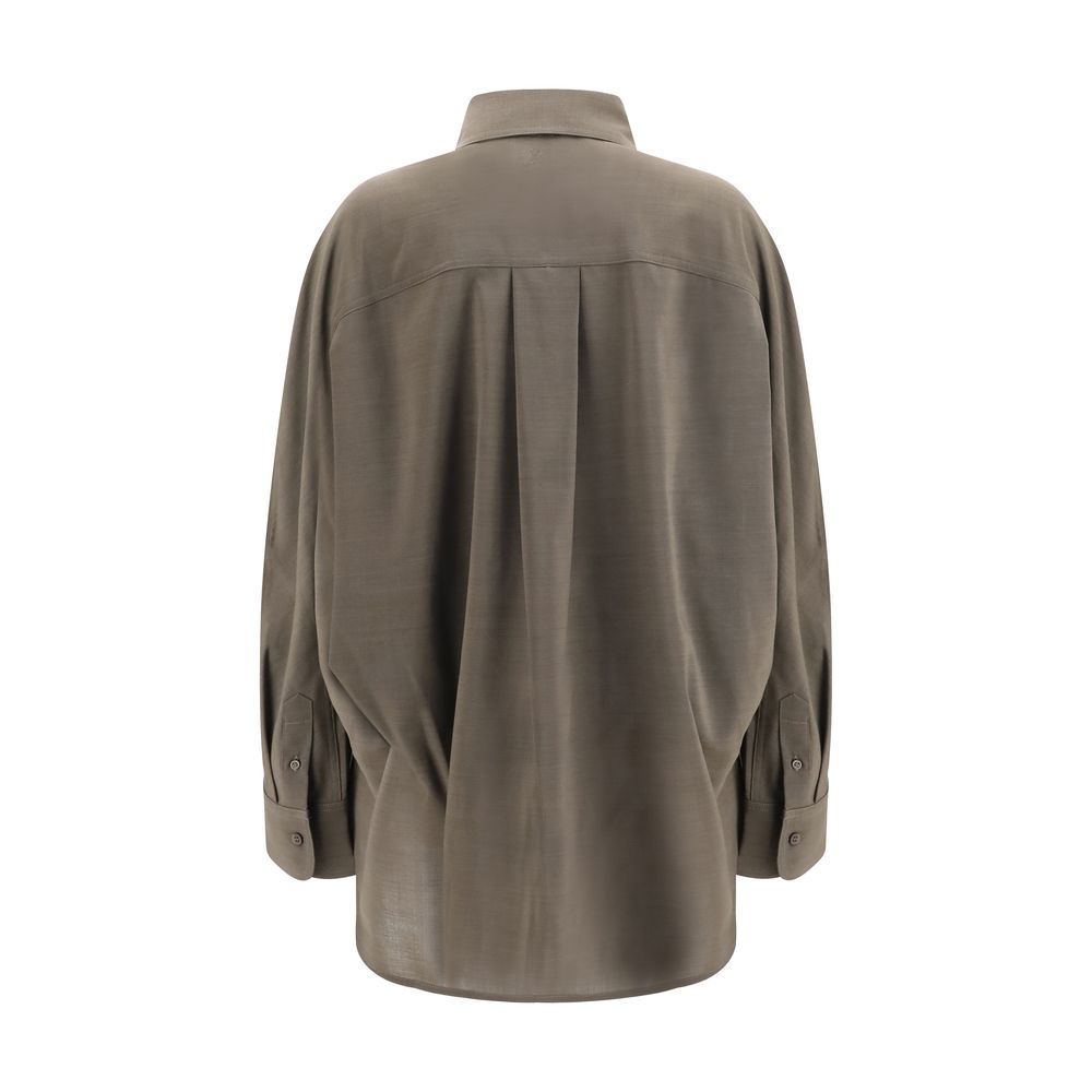 Jacquemus Gray Cotton Shirt | Regal Royce