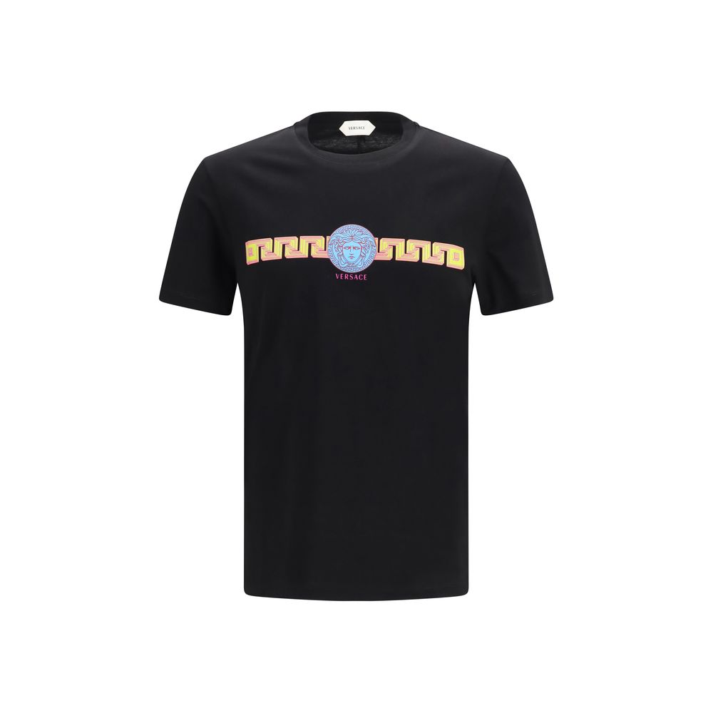 Versace Black Cotton T-Shirt | Regal Royce