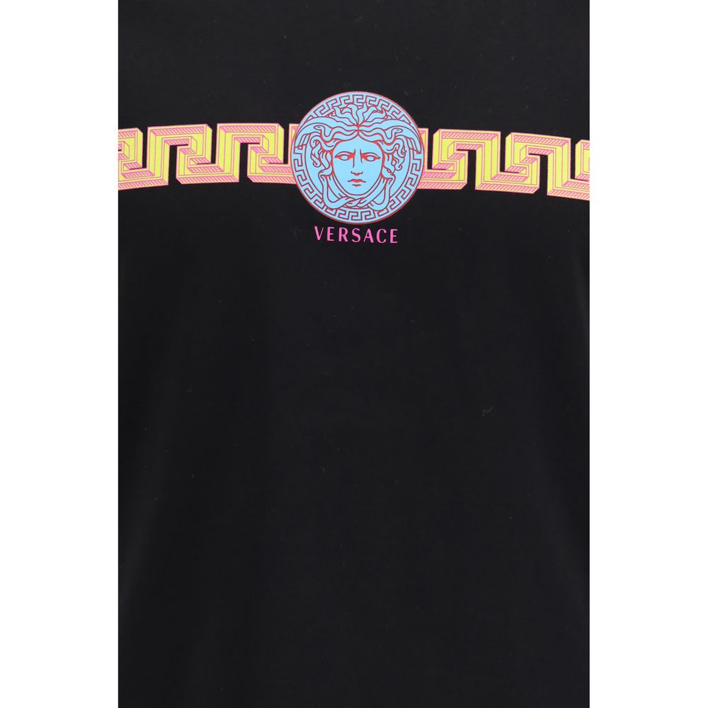Versace Black Cotton T-Shirt | Regal Royce