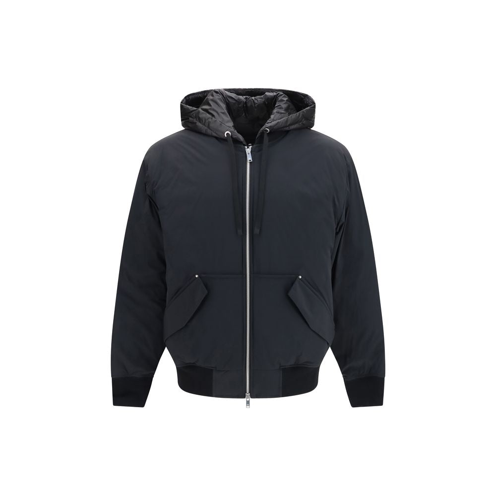 Moose Knuckles Black Nylon Full-Length Jacket | Regal Royce