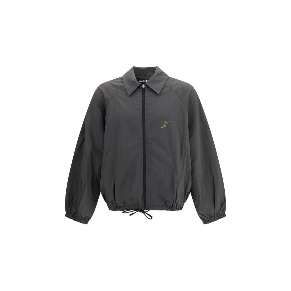 Jacquemus Gray Polyamide Full-Length Jacket | Regal Royce