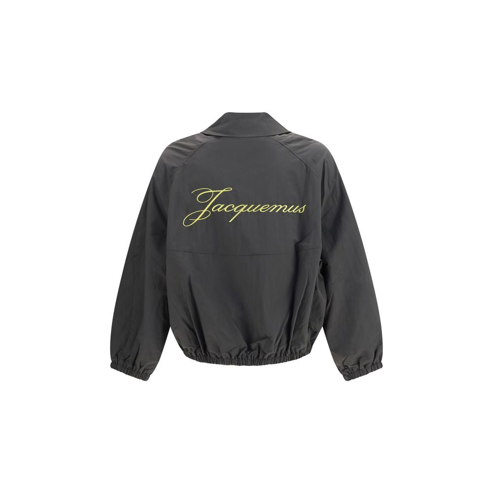 Jacquemus Gray Polyamide Full-Length Jacket | Regal Royce