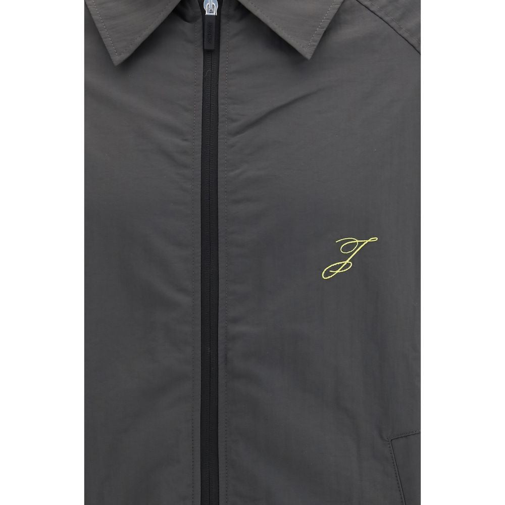 Jacquemus Gray Polyamide Full-Length Jacket | Regal Royce
