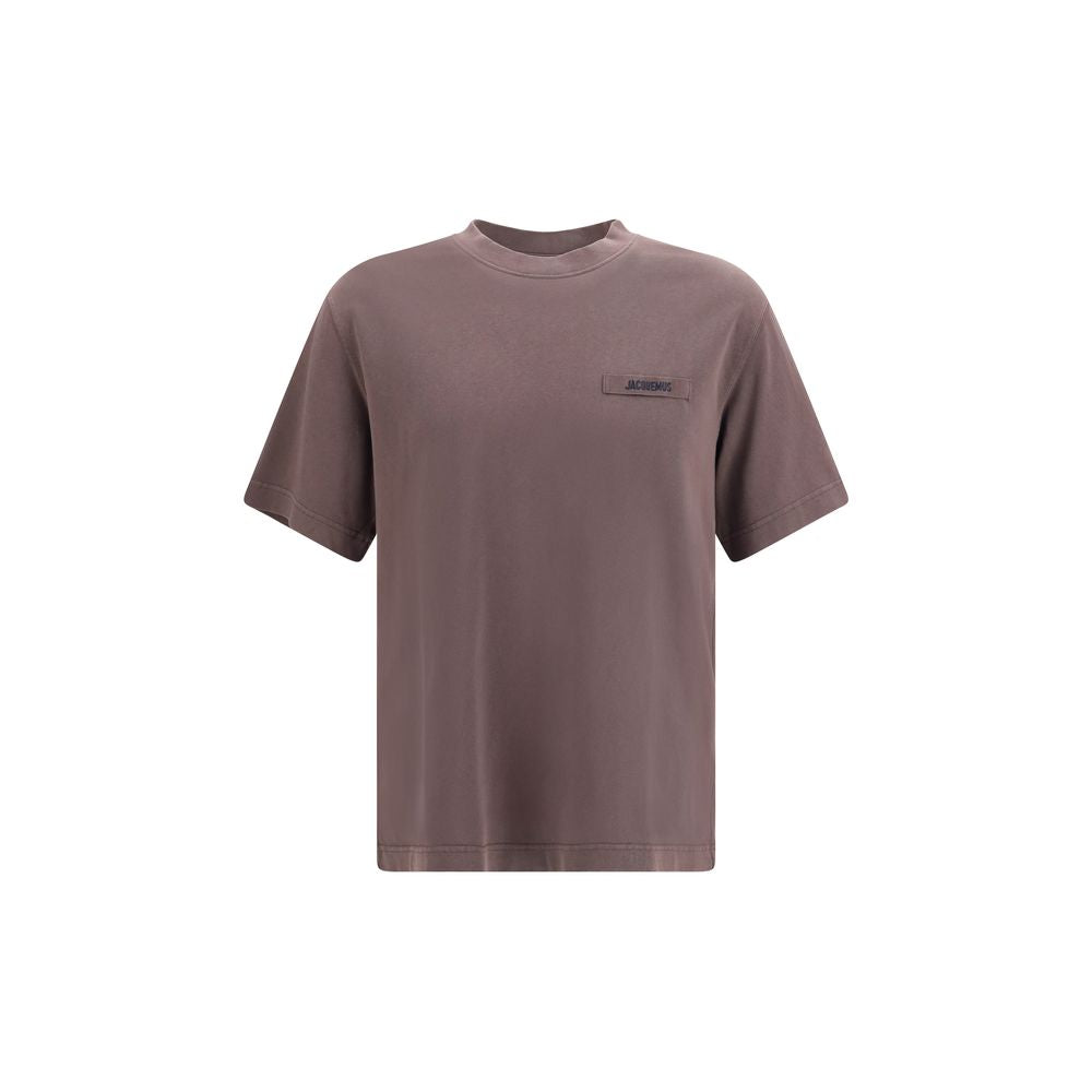 Jacquemus Brown Cotton T-Shirt | Regal Royce