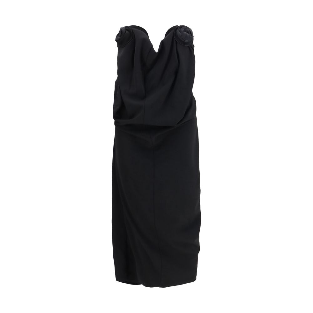 Magda Butrym Black Wool Oves Aries Cocktail Dress | Regal Royce