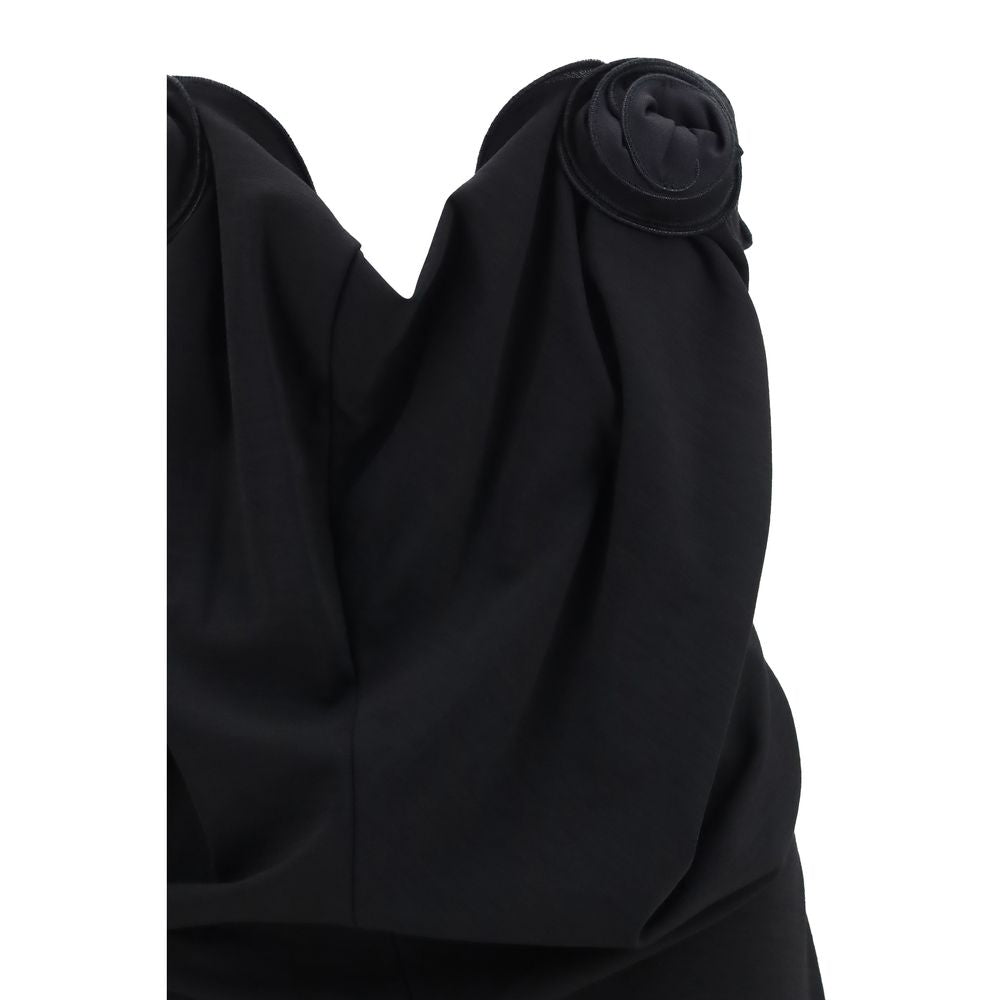 Magda Butrym Black Wool Oves Aries Cocktail Dress | Regal Royce
