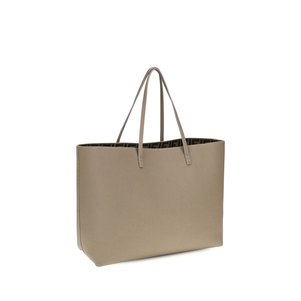 Fendi Beige Calf Leather Bos Taurus Shoulder Bag | Regal Royce