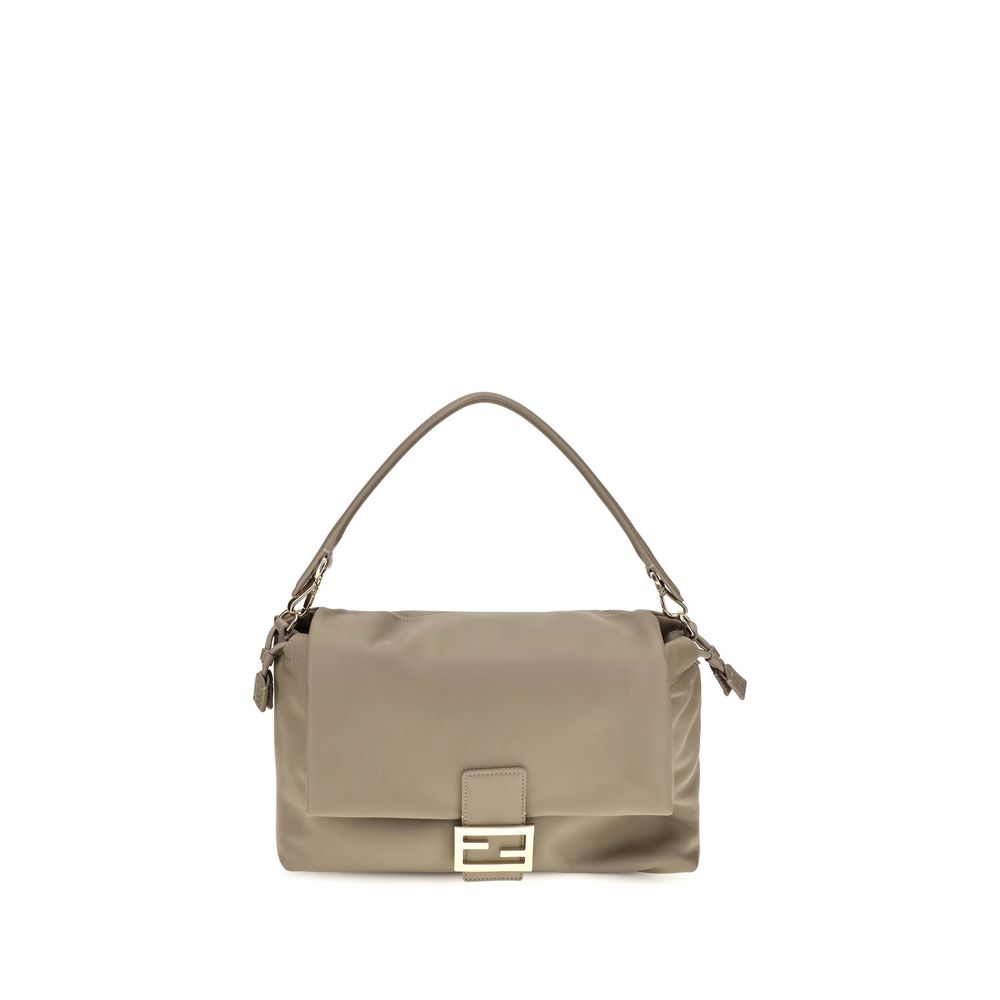 Fendi Beige Calf Leather Bos Taurus Shoulder Bag | Regal Royce