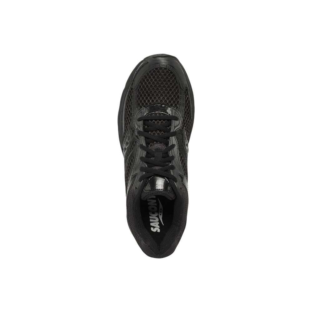 Saucony Black Synthetic Athletic Sneakers | Regal Royce