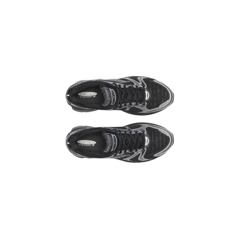 Saucony Black Synthetic Athletic Sneakers | Regal Royce