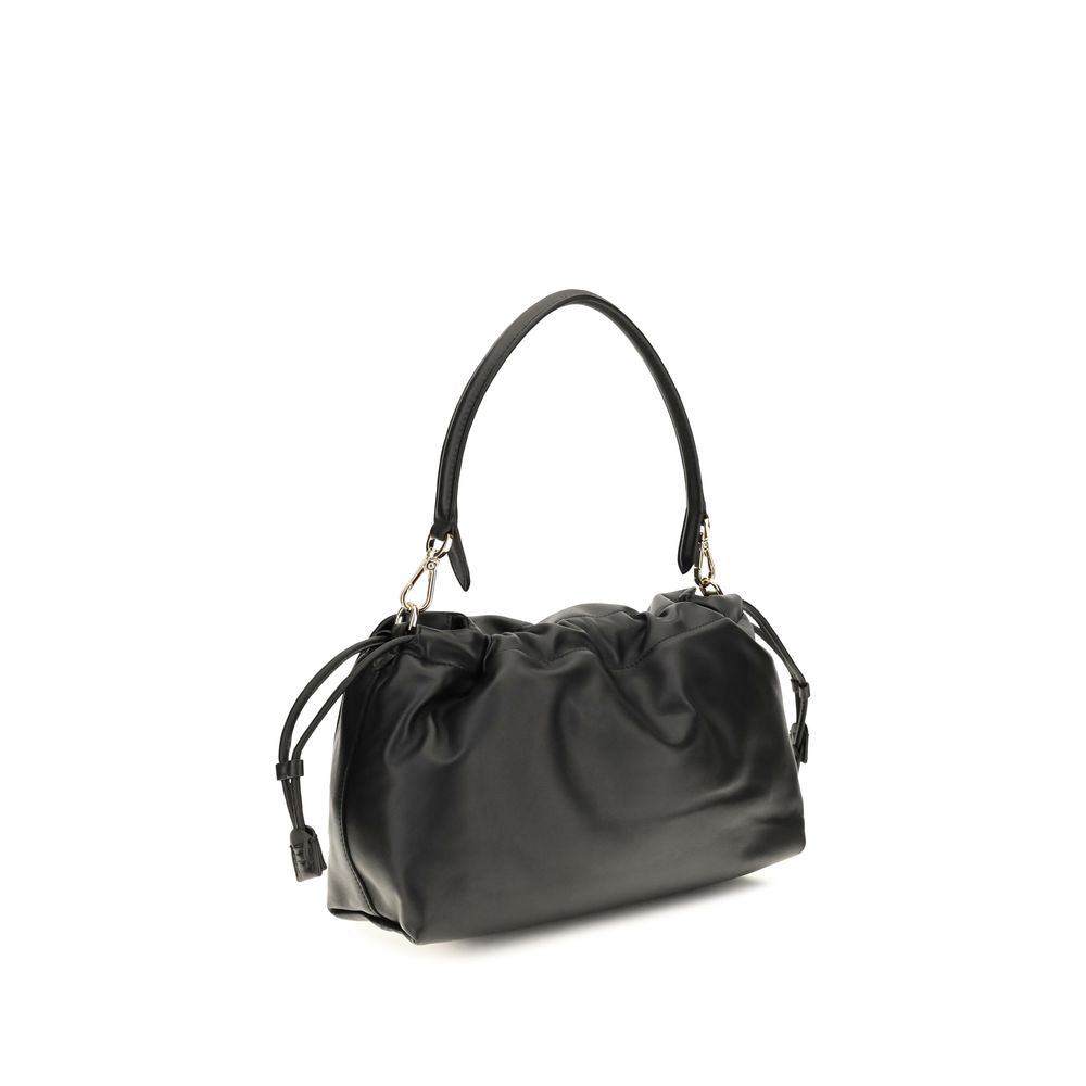 Fendi Black Calf Leather Bos Taurus Shoulder Bag | Regal Royce