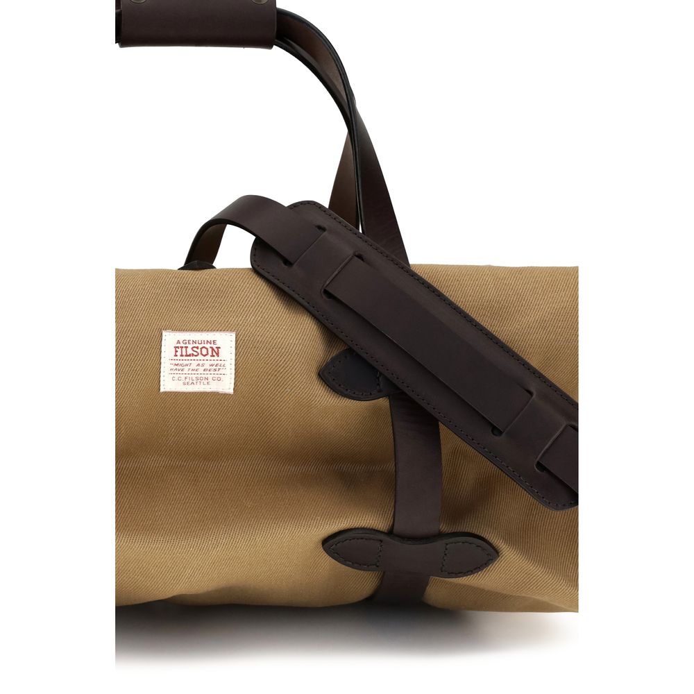 Filson Beige Cotton Shoulder Bag | Regal Royce