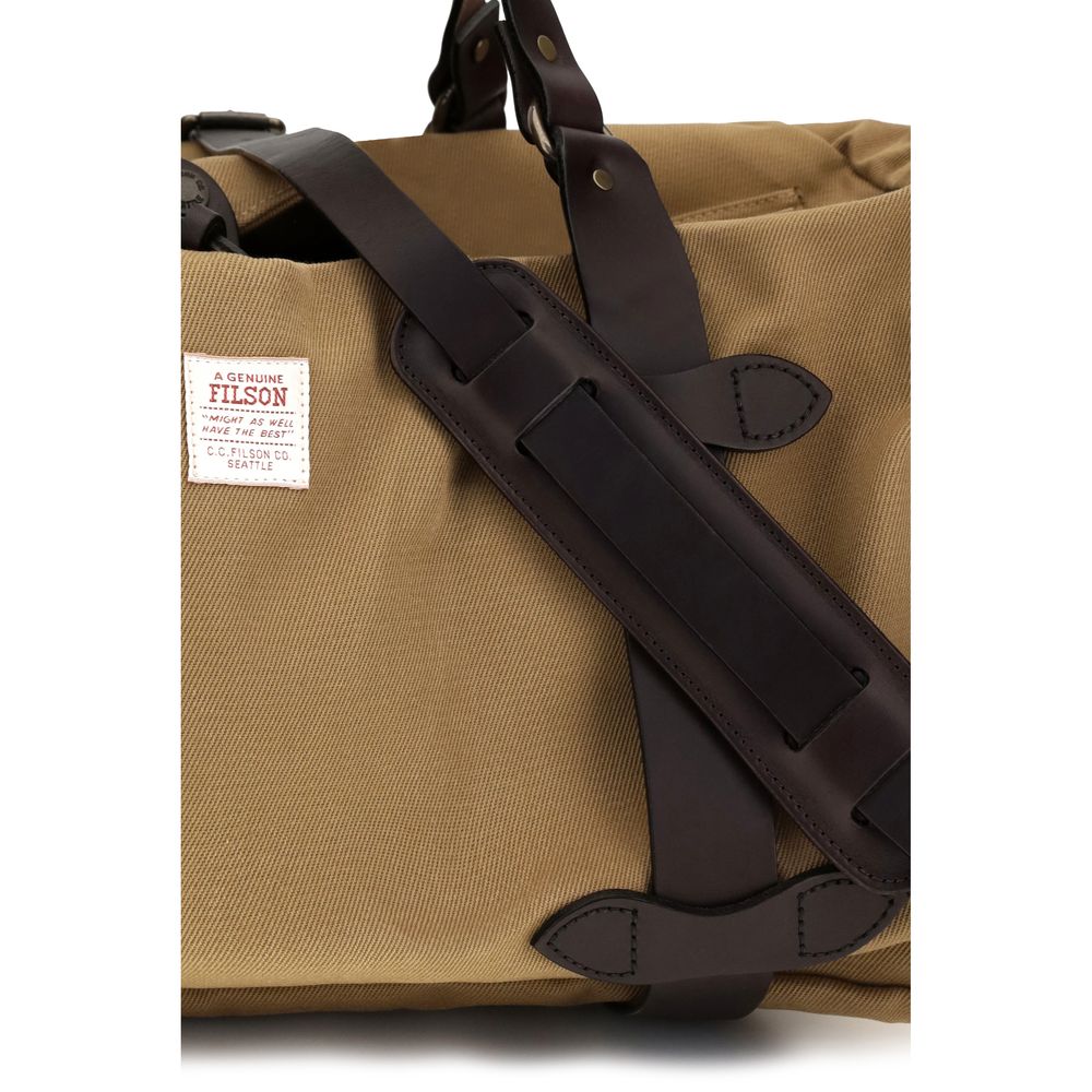 Filson Beige Cotton Shoulder Bag | Regal Royce