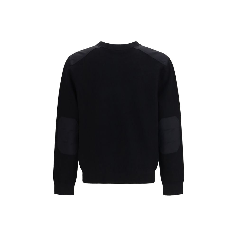 Moose Knuckles Black Nylon Sweatshirt | Regal Royce