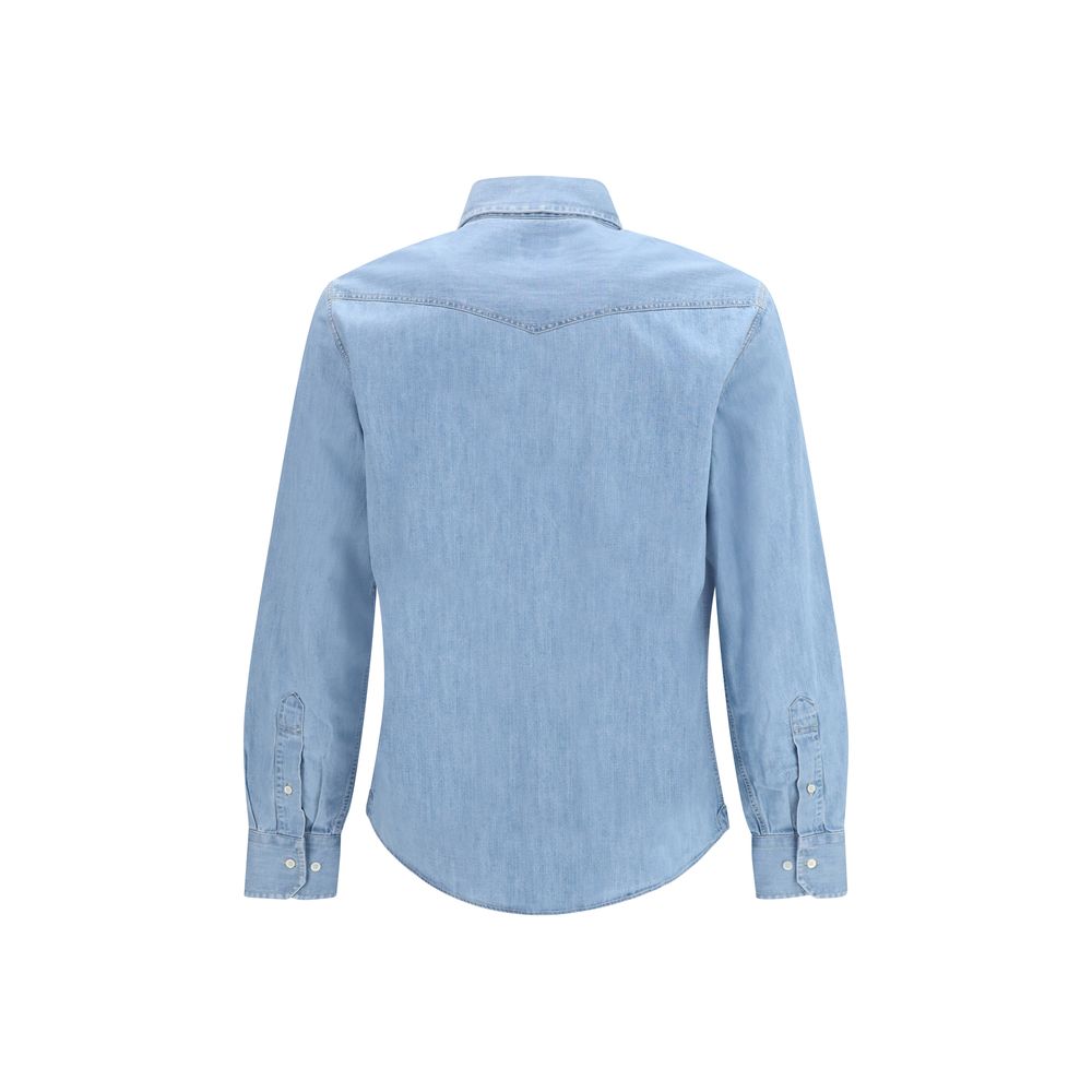 Brunello Cucinelli Blue Denim Shirt | Regal Royce