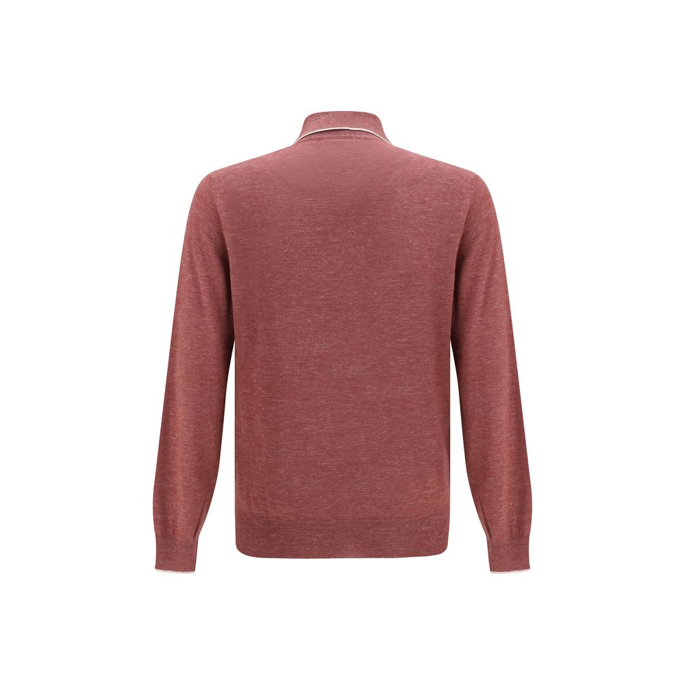 Brunello Cucinelli Bordeaux Cashmere Dress Shirt | Regal Royce