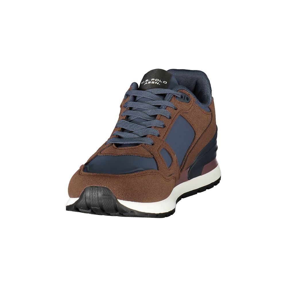 U.S. POLO ASSN. Brown Polyurethane Men's Sneaker | Regal Royce