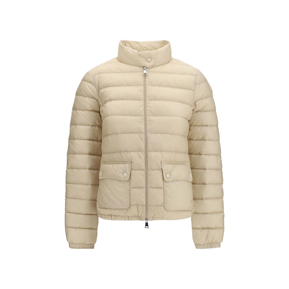 Moncler Beige Polyamide Full-Length Jacket | Regal Royce