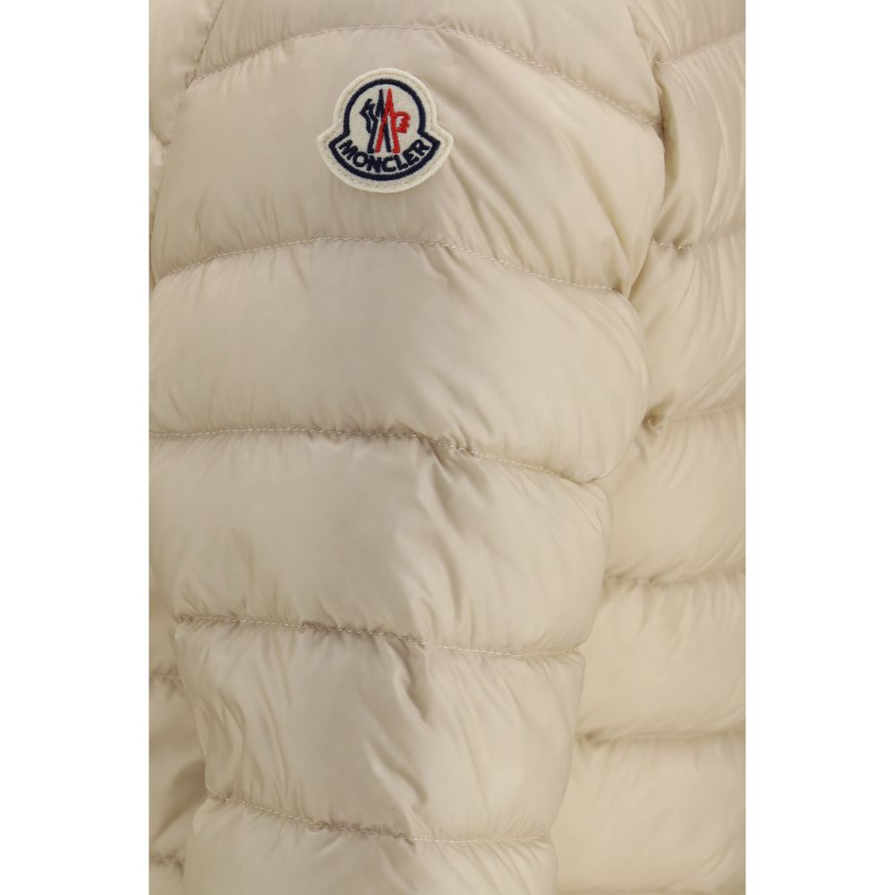 Moncler Beige Polyamide Full-Length Jacket | Regal Royce